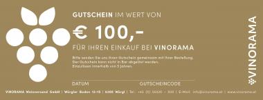 Euro 100,- Geschenk-Gutschein 