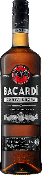 Bacardi Carta Negra Superior Black Rum 