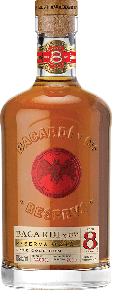 Bacardi Rum Reserva 8 Años 