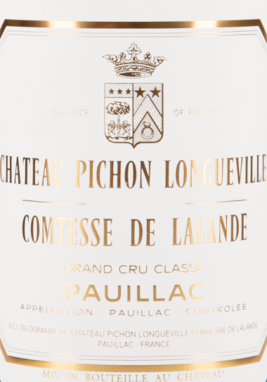 CHÂTEAU PICHON LONGUEVILLE C. 2ème Gr. Cru Classé 2021 