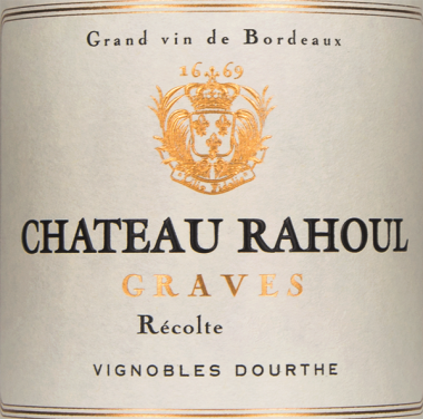 CHÂTEAU RAHOUL ROUGE 2021 