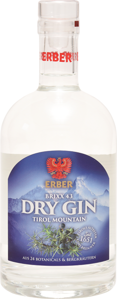 Erber BRIXX 43 Dry Gin 