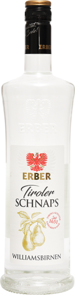 Erber Tiroler Premium Williams Edelbrand Halbflasche 