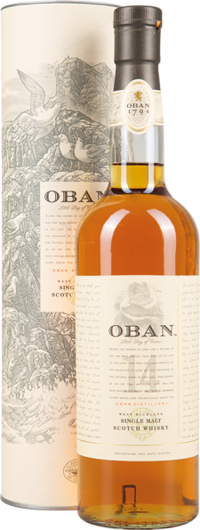 Oban Single Malt Scotch Whisky 14 Years 