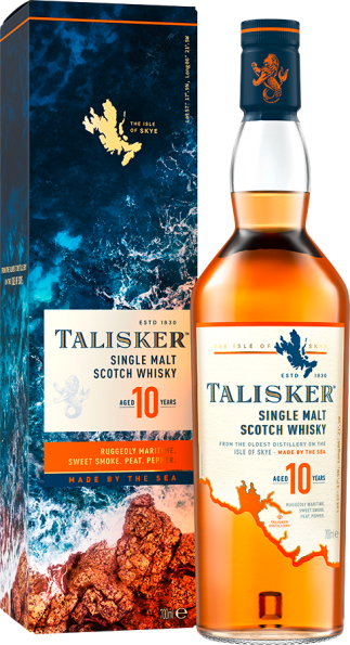 Talisker Single Malt Scotch Whisky 10 Years 